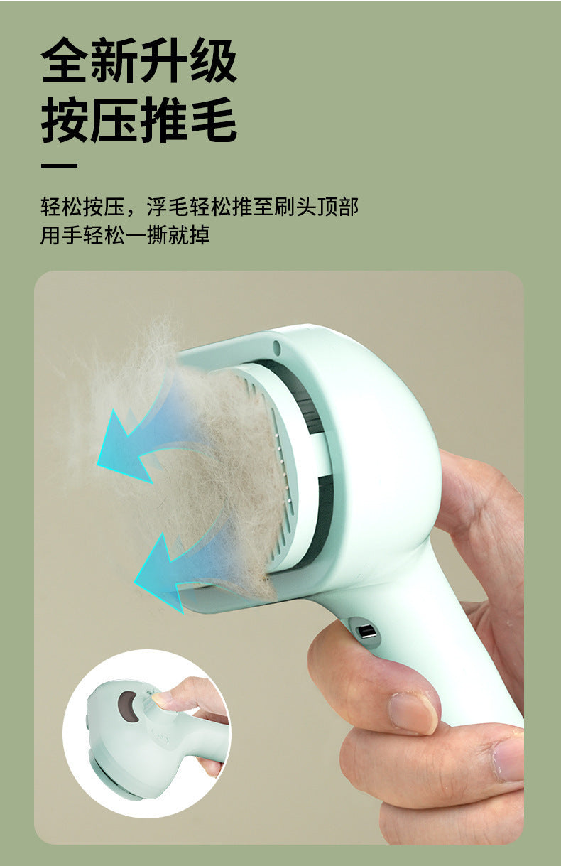 Cross-Border Spray Comb Pet Comb Cat Dog Non-Shedding Needle Comb Pet Grooming Tool Cat Comb Pet Supplies