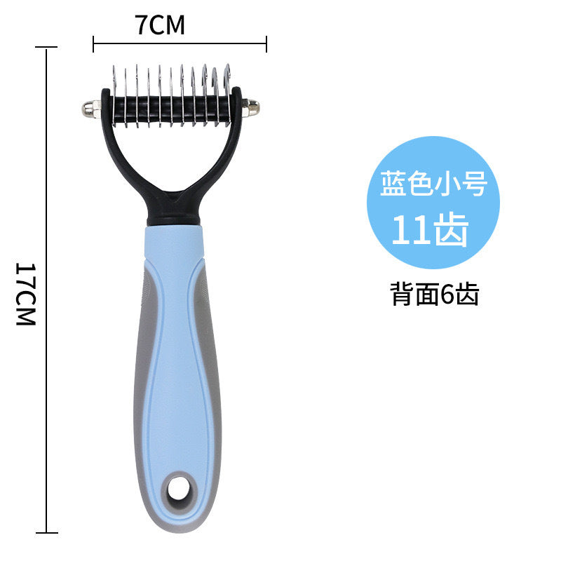 Hot-Selling Cross-Border Pet Electric Spray Comb Cat Dog One-Click Spray Non-Damaging to Skin Removes Loose Hair Massage Comb Mango Comb
