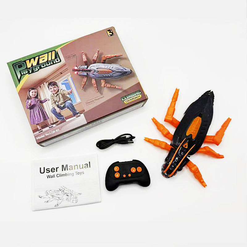 Wall climbing Toy