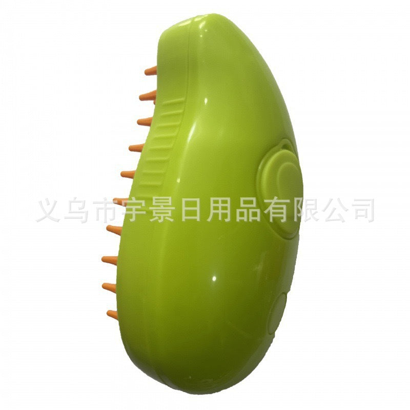 Hot-Selling Cross-Border Pet Electric Spray Comb Cat Dog One-Click Spray Non-Damaging to Skin Removes Loose Hair Massage Comb Mango Comb