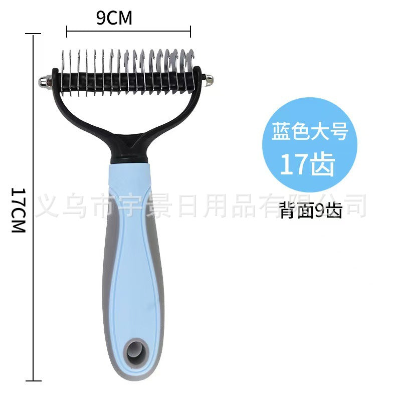Hot-Selling Cross-Border Pet Electric Spray Comb Cat Dog One-Click Spray Non-Damaging to Skin Removes Loose Hair Massage Comb Mango Comb