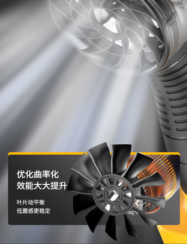 High-Power Lithium Battery Dust Blower Car Wash Water Blower Portable Household Violent Turbo Fan Machine Dropshipping
