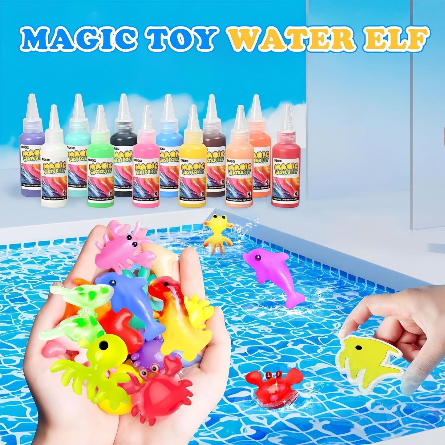 Magic Water Elf Toy Magical Water Baby DIY