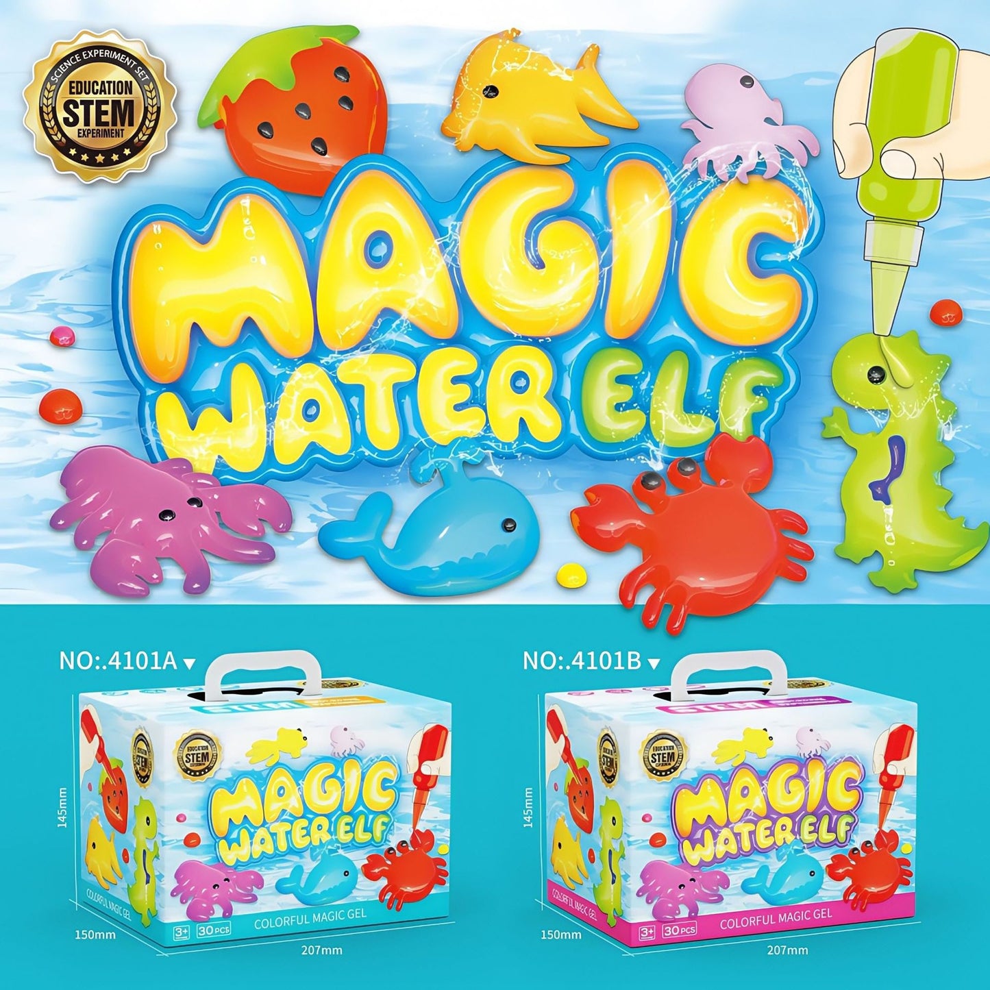 Magic Water Elf Toy Magical Water Baby DIY