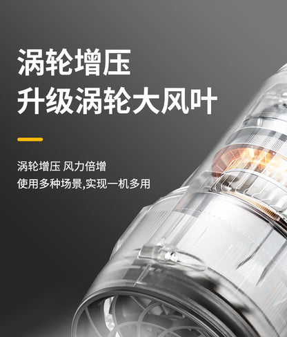 High-Power Lithium Battery Dust Blower Car Wash Water Blower Portable Household Violent Turbo Fan Machine Dropshipping
